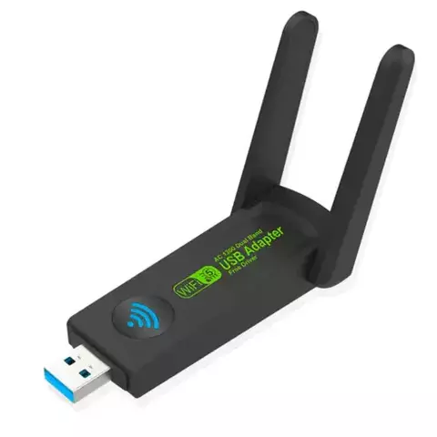 Adaptador Wi-Fi USB Knup KP-AW162 Dual Band 5GHz 866Mbps 2.4GHz 400Mbps