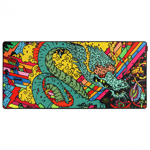 Mousepad Gamer Pcyes Dragon Extended 900x420x3mm (Speed)