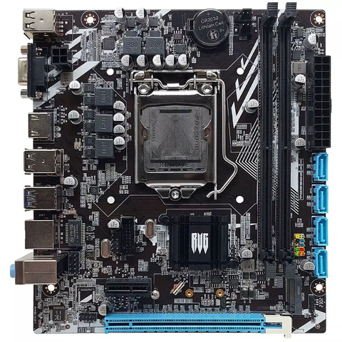 Placa Mãe LGA1151 H110 DDR4 c/ M.2 6ª Geração e 7ª Geração Knup Revenger 1 Ano de Garantia