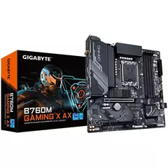 Placa Mãe LGA1700 B760 DDR5 12ª/13ª/14ª Geração Gigabyte Gaming X AX WI-FI/M-ATX - 1 Ano de Garantia - comprar online