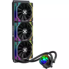 Water Cooler Fortrek Breezy Black 360mm Led ARGB Intel/AMD LGA1700|AM5 TDP: 280W