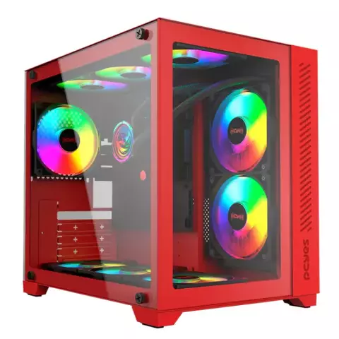 PC Gamer WZ ForceRed DDR5, Intel i3-13100F, Water Cooler 240mm, Ram 16GB DDR5, SSD 480GB, Fonte 600W 80+ Bronze, Gpu RTX 3050 6GB