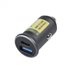 Carregador Veicular Vinik 48W (2- 1USB 1USB-C) Quick Charge 3.0