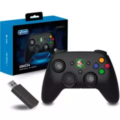Controle para Xbox 360 Knup KP-GM034 (Xbox360/PC) Sem Fio 2.4GHz, Motor de Vibração, Função Turbo - comprar online