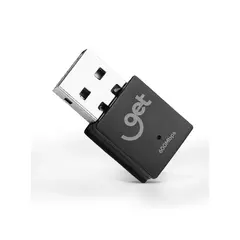 Adaptador Wi-Fi USB Get 5GHz 600Mbps e 2.4GHz 300Mbps - comprar online