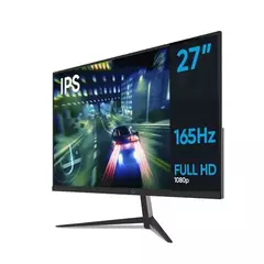Monitor Gamer OX Photon 27" Led, Full HD, 165Hz, 5ms, IPS, Freesync, OverDrive, Low Blue Light, Flicker-Free, Vesa, HDMI/DP - comprar online