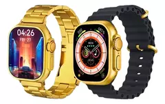 Smartwatch M9 Ultra Max Gold 49mm Pulseira Dourado - comprar online