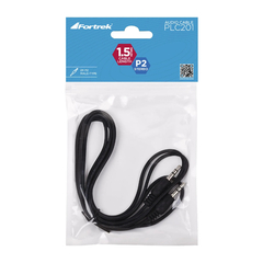 Cabo de Áudio P2XP2 1.5M Fortrek PLC-201 - comprar online