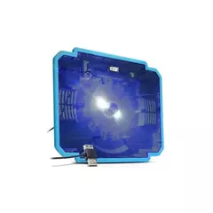 Base para Notebook Knup KP-9012 17" com Cooler Led Azul - comprar online