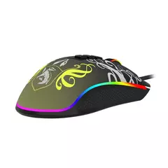 Mouse Gamer Redragon Harry Potter Lufa-Lufa, RGB, 12400 DPI, Sensor Pixart PMW3327, USB, Preto e Amarelo - HP-711H - comprar online