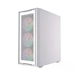 Gabinete Gamer Bluecase X-Frame SE White/Gray BG-050SEWGBX *Com 3 Fans Led Argb* - ATX, Micro-ATX e Mini-ITX - WZetta: Pcs, Eletrônicos, Áudio, Vídeo e mais