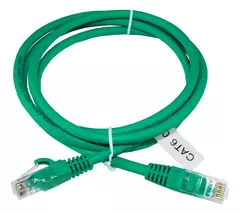 Cabo de Rede RJ-45 1.5M CAT6 Seclan Verde Anatel/PatchCord - comprar online
