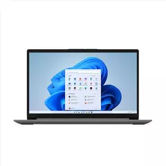 Notebook Lenovo Ideapad 1i Intel Core i5 12ger DDR4 8GB SSD NVMe 512GB, Tela 15.6" HD, Windows 11 Home, Cinza - 82VY000QBR - 1 Ano de Garantia - comprar online
