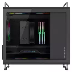 Gabinete Gamer Bluecase Tiny Pro Black BG-056B *Com 5 Fans Led Argb* - Micro-ATX e Mini-ITX na internet