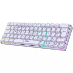 Teclado Mecânico 65% Fortrek Gravity White 65 Compact Switch Red - comprar online