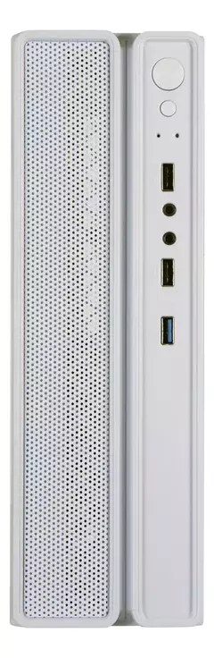 Imagem do Gabinete SFX Office Bluecase White Slimdesk com Fonte 200W BG-2002W - Micro-ATX e Mini-ITX (Vertical, Horizontal)