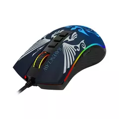 Mouse Gamer Redragon Harry Potter Corvinal, RGB, 12400 DPI, Sensor Pixart PMW3327, USB, Preto e Azul - HP-711R - comprar online