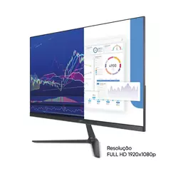 Monitor Get Slim 23.8" Led, Full HD, 100Hz, 5ms, VA, Flicker Free & Low Blue Light, Inclinação, HDMI/VGA - comprar online