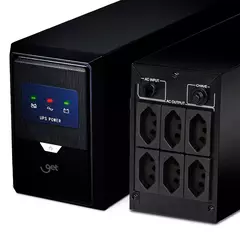 Nobreak Get 1500VA 6 Tomadas Entrada: Bivolt Saída: 115V - comprar online