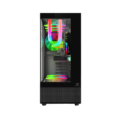 Gabinete Gamer C3Tech Aquarius MT-G850BK *Sem Fan Led* - ATX - Micro ATX e Mini ITX - WZetta: Pcs, Eletrônicos, Áudio, Vídeo e mais