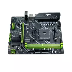 Placa Mãe AM4 B450S DDR4 c/ M.2 64GB, Suporta AMD Ryzen até 5° geração, Get - 1 Ano de Garantia - comprar online