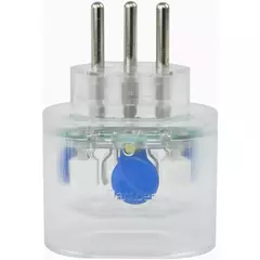 Protetor Contra Surtos DPS Clamper Transparente 1 Tomada Pocket 3P - comprar online