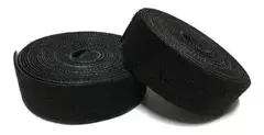 Velcro Dupla Face Slim 3 Metros por 2cm Preto, Organizador de Cabos e Fios na internet