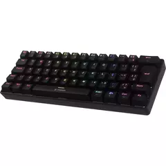 Teclado Mecânico 65% Fortrek Gravity Air Compact Black RGB Tri-Mode (Bluetooth/Wireless/USB) Recarregável Switch Brown - WZetta: Pcs, Eletrônicos, Áudio, Vídeo e mais