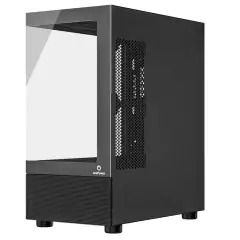 Gabinete Gamer OnePower Crystal CC-202B Preto *Sem Fan* - Micro-Atx e Mini-ITX - comprar online