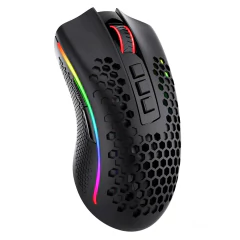 Mouse Gamer Redragon Storm Pro, 16000 DPI, Wireless, 8 Botões Programáveis, RGB, Black, M808-KS na internet
