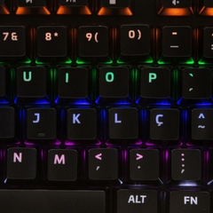 Teclado Mecânico HP GK400F RGB Switch Blue na internet