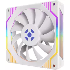 Kit 3 Cooler Fan 120mm Fortrek Frosty White com Controladora/Controle na internet