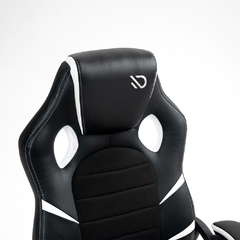 Cadeira Gamer Duex Infinite Boost Black/White DX9002BKW - WZetta: Pcs, Eletrônicos, Áudio, Vídeo e mais