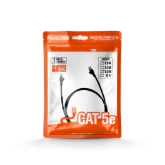 Cabo de Rede RJ-45 10M CAT5e Preto PlusCable PC-ETHU100BK - WZetta: Pcs, Eletrônicos, Áudio, Vídeo e mais