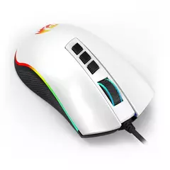 Mouse Gamer Redragon Cobra V2 Cypher, RGB, 12400 DPI, 8 Botões Programáveis, Sensor Pixart PMW3327, Branco, M611-RGB na internet