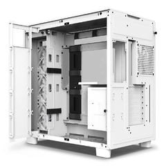 Gabinete Gamer NZXT H9 Flow White *Com 4 Fans Sem Led* Painel de Vidro Ininterrupto - ATX, Micro-ATX e Mini-ITX na internet