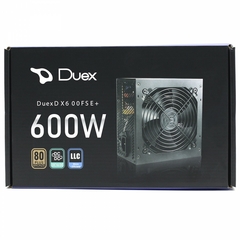 Fonte ATX 600W Real PFC Ativo 80 Plus Bronze Duex 600FSE+ - 1 Ano de Garantia (com Cabo de Força) na internet