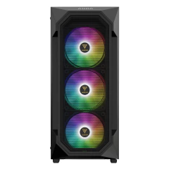 Gabinete Gamer Gamdias Aura GC1 Elite Vidro Temperado ATX Mid Tower RGB *Com 4 Fans* Sem Fonte Black ATX, Micro-ATX, Mini-ITX - WZetta: Pcs, Eletrônicos, Áudio, Vídeo e mais