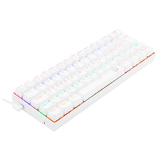 Teclado Mecânico 60% Redragon Lakshmi White Rainbow Switch Blue - WZetta: Pcs, Eletrônicos, Áudio, Vídeo e mais