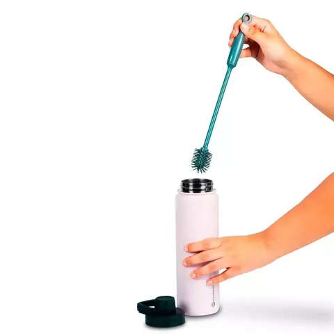 Escova para Limpeza de Copos e Garrafas 30cm Goldentec