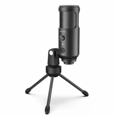 Microfone Streamer USB Pcyes Vocalizer PMCV01 1.8M - WZetta: Pcs, Eletrônicos, Áudio, Vídeo e mais
