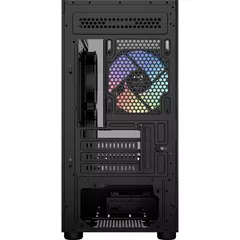 Gabinete Gamer Aerocool Viewport Black *Com 3 Fans Led Argb* - Micro-ATX e Mini-ITX - WZetta: Pcs, Eletrônicos, Áudio, Vídeo e mais