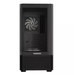 Imagem do Gabinete Gamer Gamdias Atlas E2 CG Black Com Display Digital *Com 3 Fans ARGB* - ATX, Micro-ATX e Mini-ITX