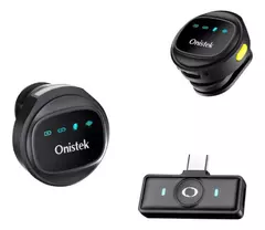Kit Case com 2 Microfone de Lapela Sem Fio Onistek ON-MC828 Black USB-C - WZetta: Pcs, Eletrônicos, Áudio, Vídeo e mais