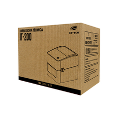 Impressora de Etiqueta C3Tech IT-200 - WZetta: Pcs, Eletrônicos, Áudio, Vídeo e mais