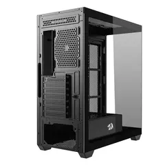 Gabinete Gamer Redragon Deflect Flow Black *Sem Fan Led* - ATX, Micro-ATX e Mini-ITX - WZetta: Pcs, Eletrônicos, Áudio, Vídeo e mais