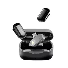 Kit Case com 2 Microfone Profissional de Lapela Sem Fio Maono Wave T1 Mini WM622 Type-C (USB-C) - WZetta: Pcs, Eletrônicos, Áudio, Vídeo e mais