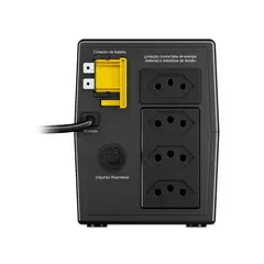 Nobreak APC 700VA 4 Tomadas Entrada: Bivolt Saída: 115V - BVX700BI-BR - comprar online