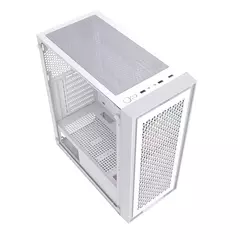 Imagem do Gabinete Gamer Bluecase X-Frame SE White/Gray BG-050SEWGBX *Com 3 Fans Led Argb* - ATX, Micro-ATX e Mini-ITX