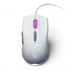 Mouse Gamer OX Astra RGB 7200dpi, USB, 7 botões, Branco - comprar online
